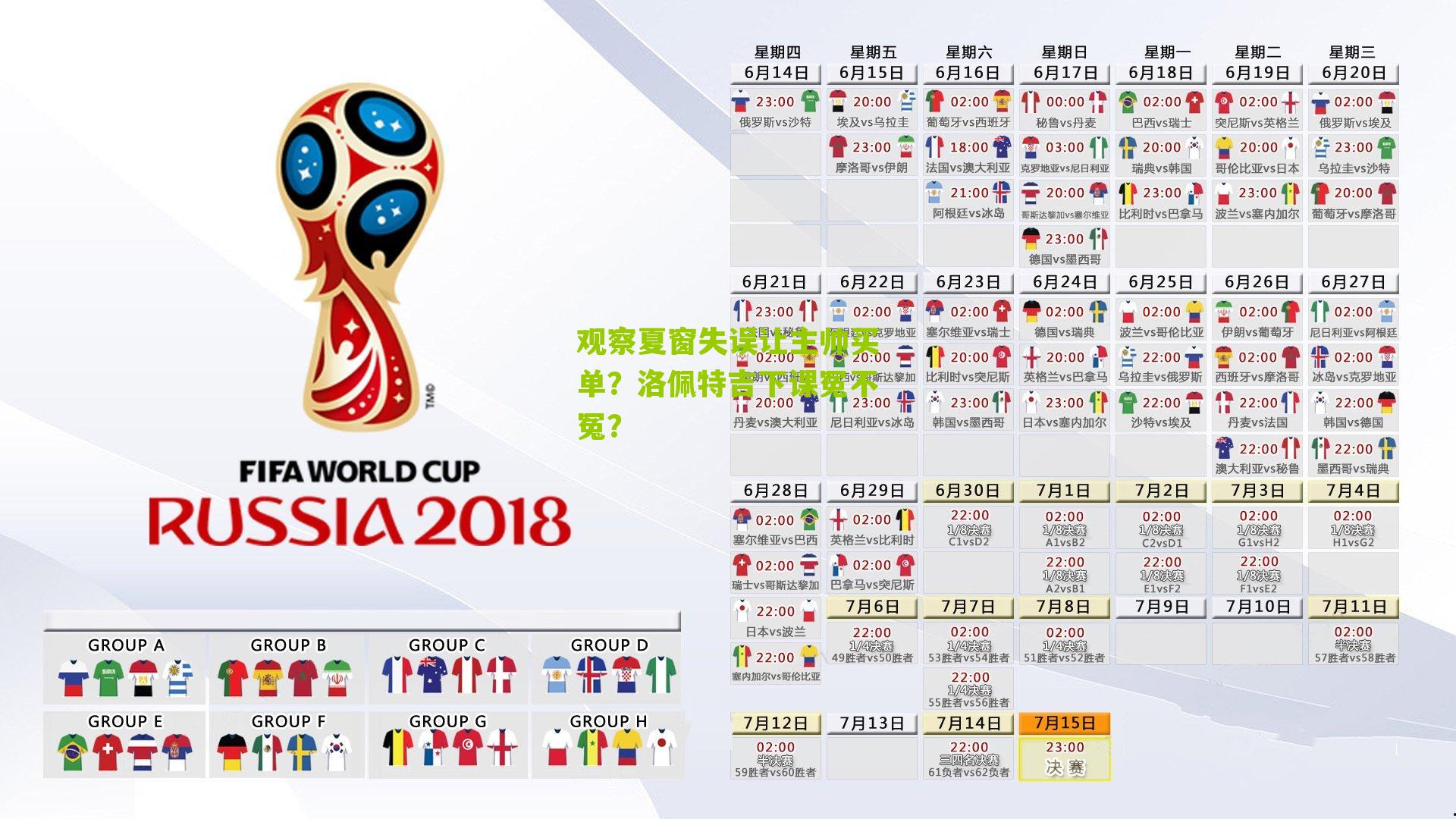 观察夏窗失误让主帅买单？洛佩特吉下课冤不冤？