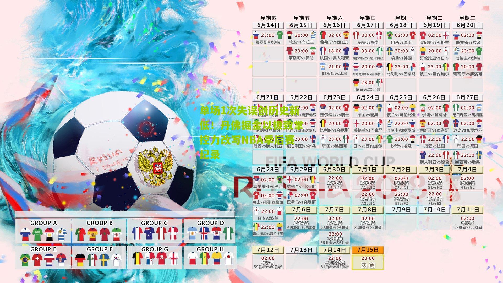 单场1次失误创历史新低！丹佛掘金以极致掌控力改写NBA季后赛纪录